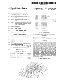 United States Patent (10) Patent No.: US 9,508,327 B2 Jackson (45) Date of Patent: Nov