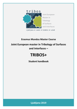 TRIBOS+ Student Handbook 2019