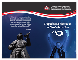 Unfinished Business in Confederation