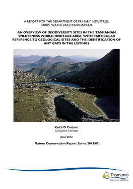 Geodiversity-TWWHA-Report.Pdf