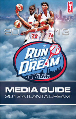 2013 Atlanta Dream Media Guide
