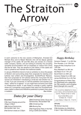 The Straiton Arrow