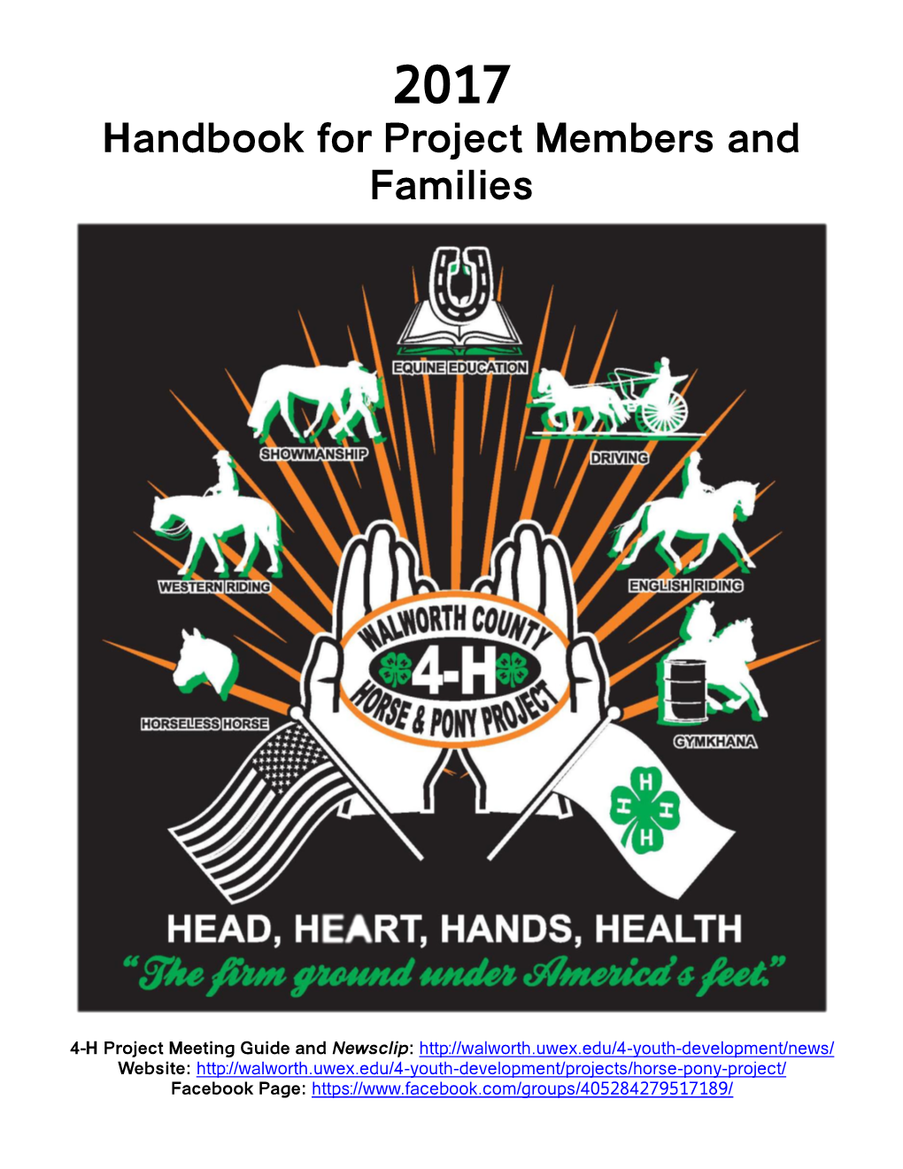 Handbook for Project Members and Families