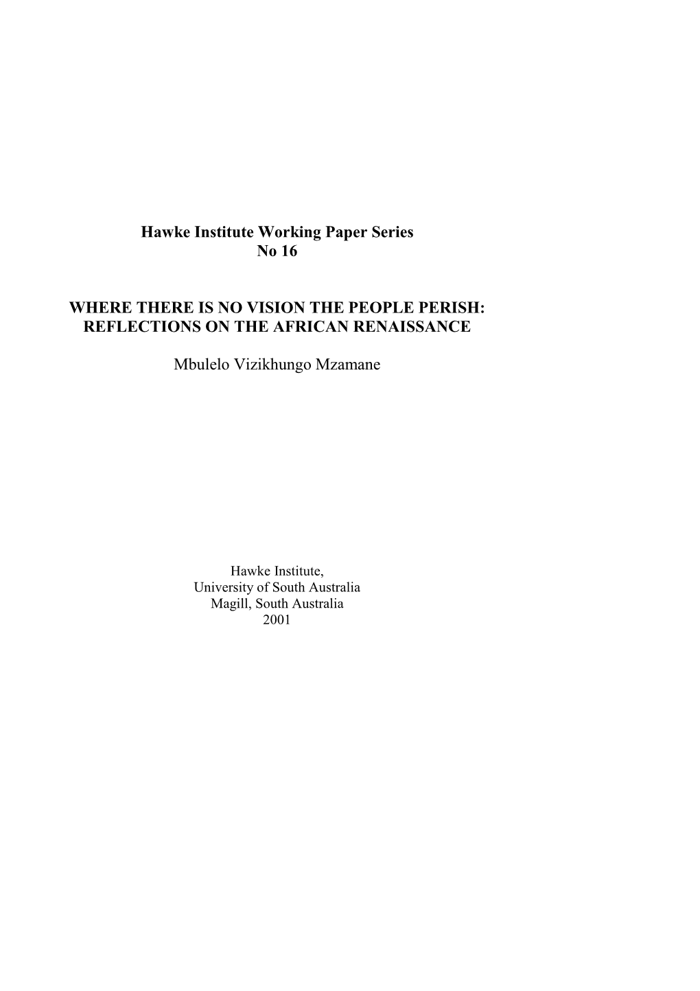 The Economics and Politics of Auditing Government Budgets for Their Gender Impacts, 2000