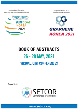 Book of Abstracts 26 - 28 May, 2021 Virtual Joint Conferences