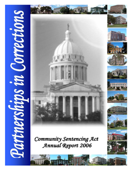 2006 Community Sentencing Annual Report