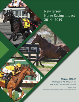 New Jersey Horse Racing Impact 2014 - 2019