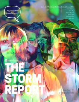 STORM Report Is a Compilation of Up-And-Coming Bands and $100+/Day to See a Headliner Plus a Bunch Artists Who Are Worth Watching