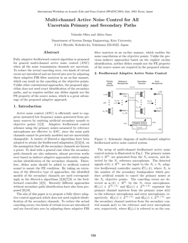 Multi-Channel Active Noise Control for All Uncertain Primary and Secondary Paths