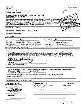 National Register of Historic Places Registration Form