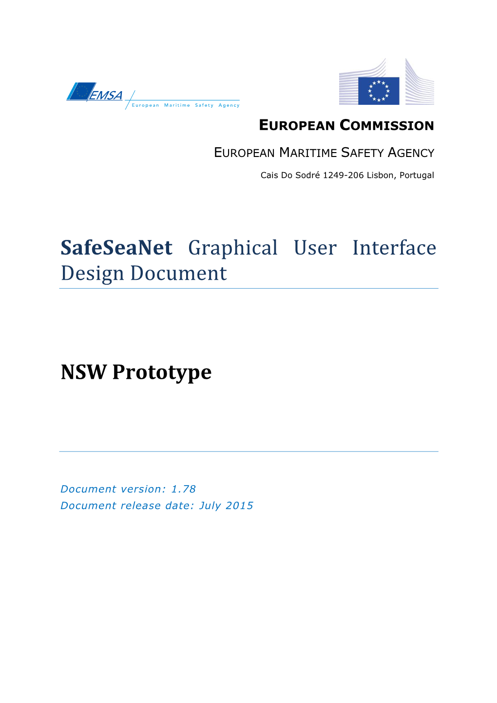 Graphical User Interface Design Document