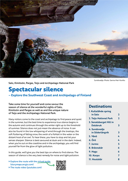Spectacular Silence – Explore the Southwest Coast and Archipelago of Finland