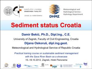 Sediment Status Croatia