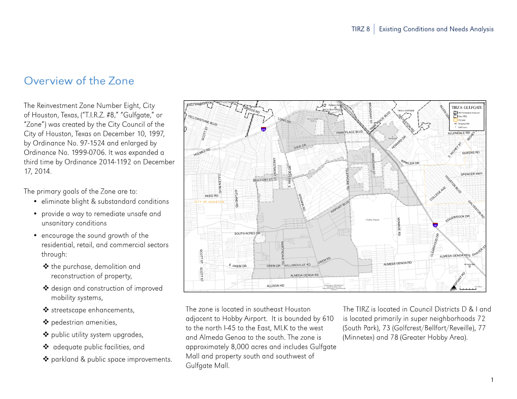 Overview of the Zone