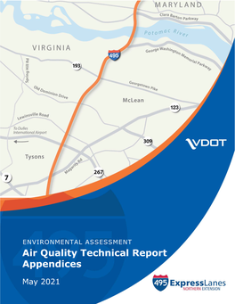 Air Quality Tech Report Appendices