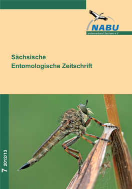 Sächsische Entomologische Zeitschrift Heft 7 / 2012/2013