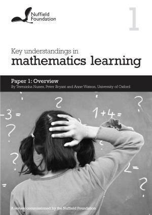 Mathematics Learning