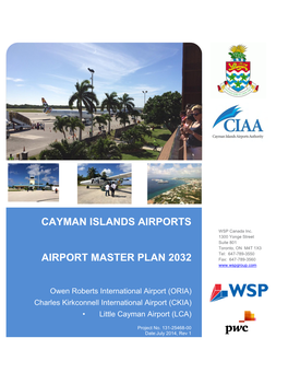 Cayman Islands Airports Airport Master Plan 2032