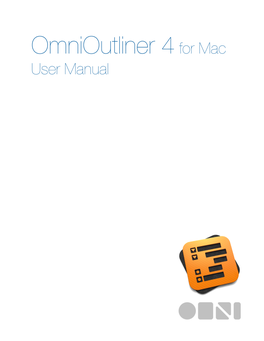 Omnioutliner 4For