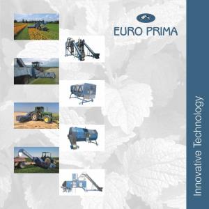 Innovative Technology Euro Prima Was Established 2001 with Headquarter in Serbia