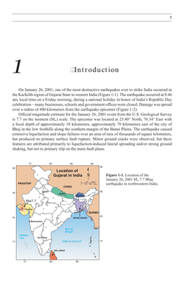 "Introduction," in 2001 Bhuj, India Earthquake Reconnaissance Report