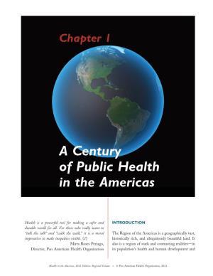 A Century of Public Health in the Americas