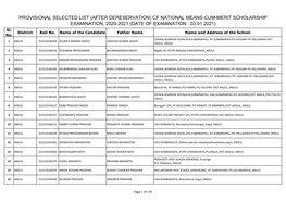 Odisha NMMS Provisional Result 2020-2021 Download