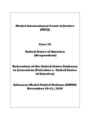 Case #2 United States of America (Respondent)