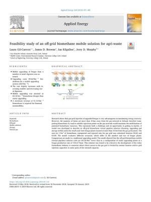 Feasibility Study of an Off-Grid Biomethane Mobile Solution for Agri-Waste