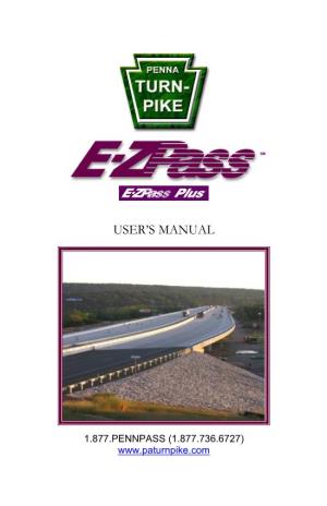 E-Zpass User's Manual