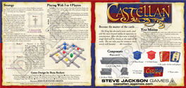 Castellan Comes in Two Editions: One with Red and Blue Keeps and That Will Be Easy for Your Opponent to Complete