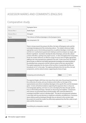 (ENGLISH) Comparative Study