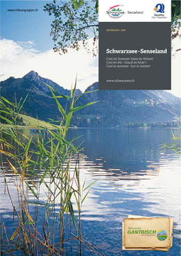 Schwarzsee-Senseland Cool Im Sommer, Heiss Im Winter! Cool En Été - Chaud En Hiver ! Cool in Summer - Hot in Winter!