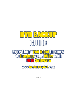Compressing with DVD Shrink 3.2