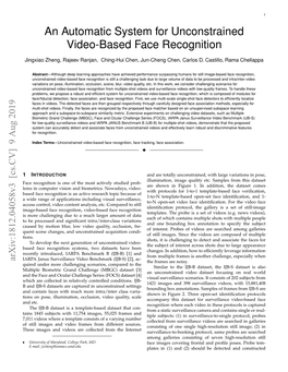 An Automatic System for Unconstrained Video-Based Face Recognition