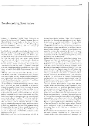 249 Boekbespreking/Book Review Reindert L. Falkenburg