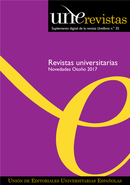 Unerevistas Otoño 2017