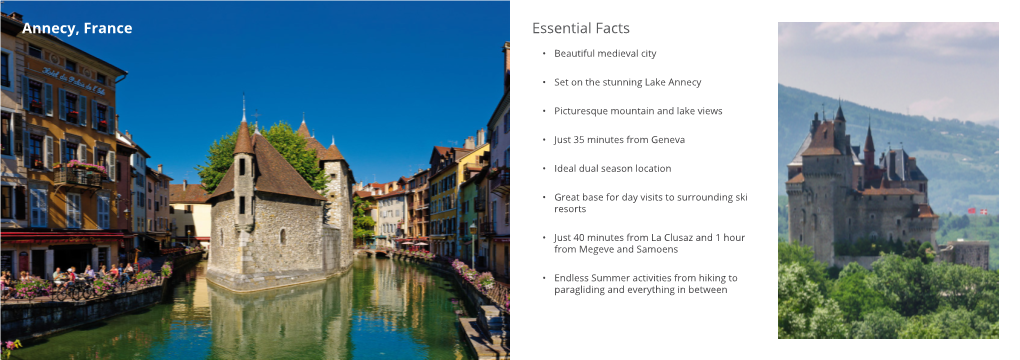 Essential Facts Annecy, France