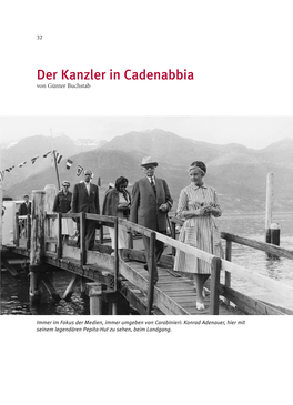 Der Kanzler in Cadenabbia Von Günter Buchstab