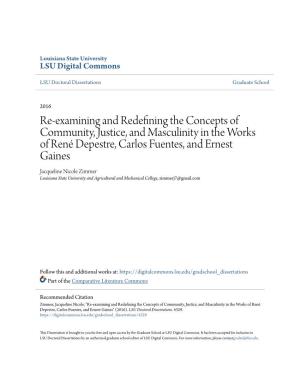 Re-Examining and Redefining the Concepts