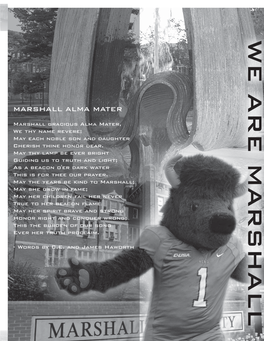 Marshall Thundering Herd | 25 | Wewe Are Are Marshall Marshall
