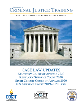 2020 Case Law Updates
