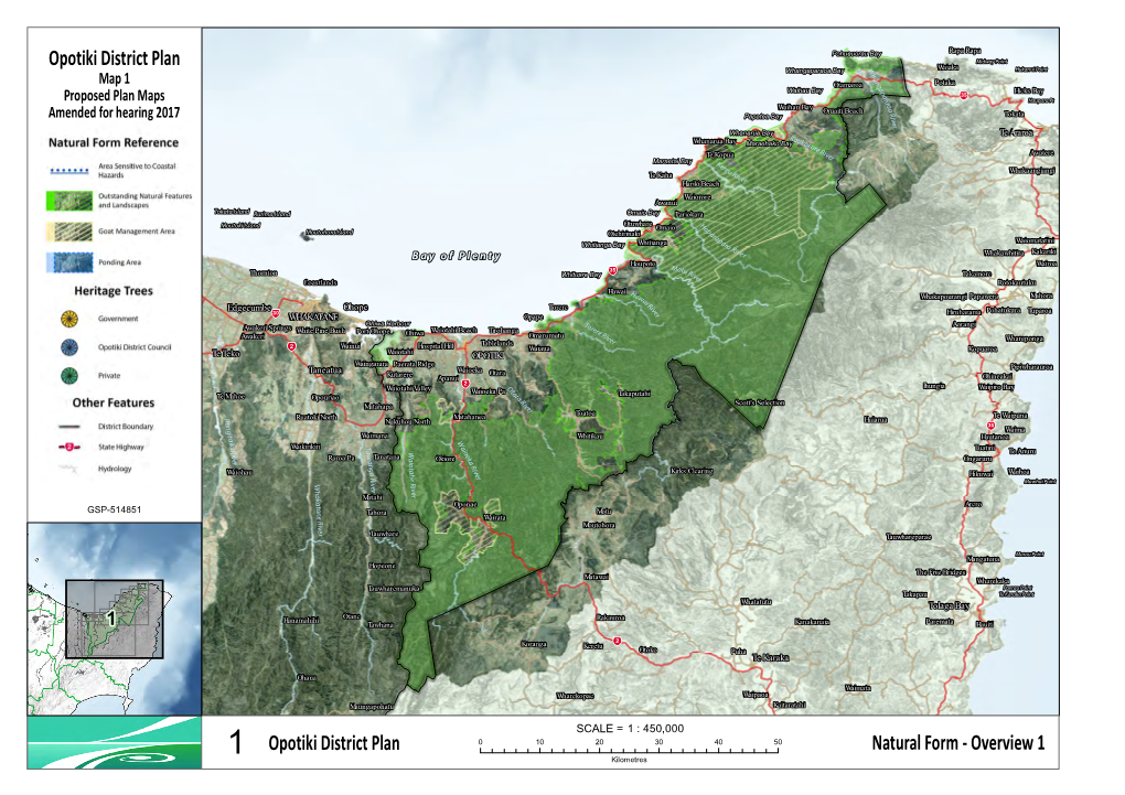 Opotiki District Plan Natural Form