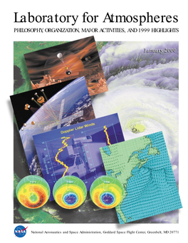 1999 Atmospheric Research Technical Highlights (PDF, 4.8
