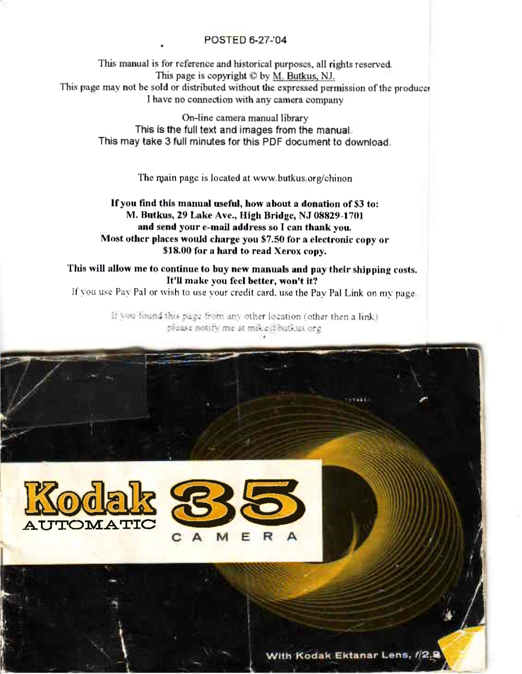 Kodak Automatic 35