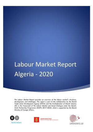 Labour Market Report Algeria - 2020