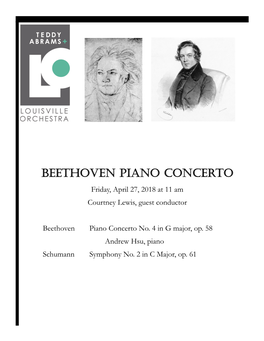 Beethoven Piano Concerto