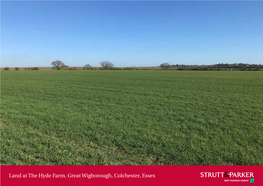 Land at the Hyde Farm, Great Wigborough, Colchester, Essex