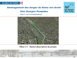 Aménagement Des Berges De Seine Rive Droite Voie Georges Pompidou Paris 1Er Et 4E Arrondissements