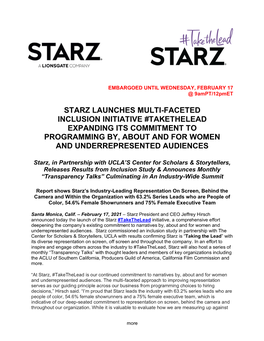 Starz-Takethelead-Release.Pdf